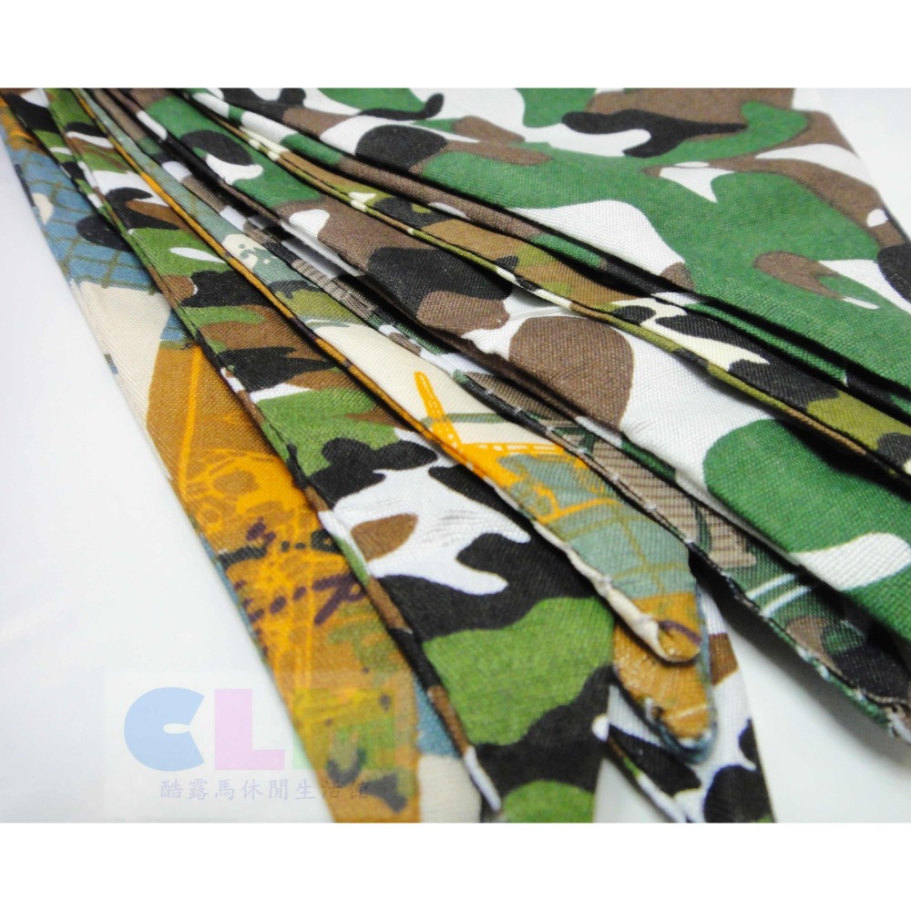 【酷露馬】加大 露營裝飾 棉布雙面三角旗 12面/條 三角串旗 三角掛旗 裝飾三角旗 棉布三角旗 CH022-規格圖8