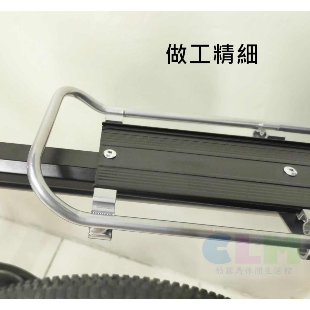 自行車貨架 快拆後貨架 鋁合金後貨架 快拆式後車架【酷露馬】平板貨架 自行車架 尾包架 載物架 單車貨架 BP057-細節圖6