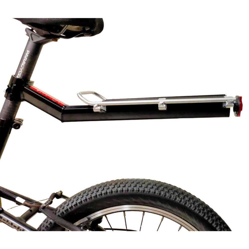 【酷露馬】自行車 快拆後貨架 鋁合金後貨架 快拆式後車架 平板貨架 自行車架 尾包架 載物架 單車貨架 BP057-細節圖2