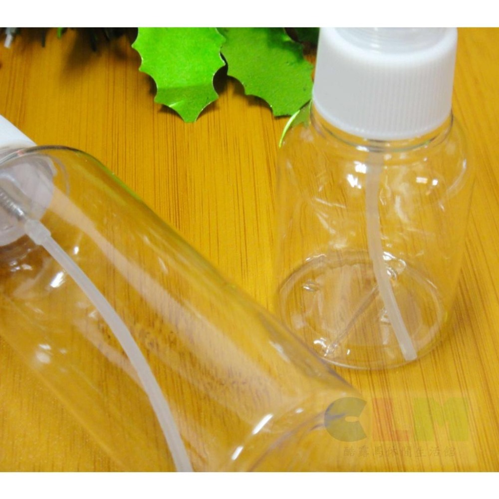 【酷露馬】(台灣製造) 透明噴瓶 透明噴罐 50cc/100cc 分裝罐 噴霧瓶 分裝瓶罐 收納瓶 HB006-細節圖2