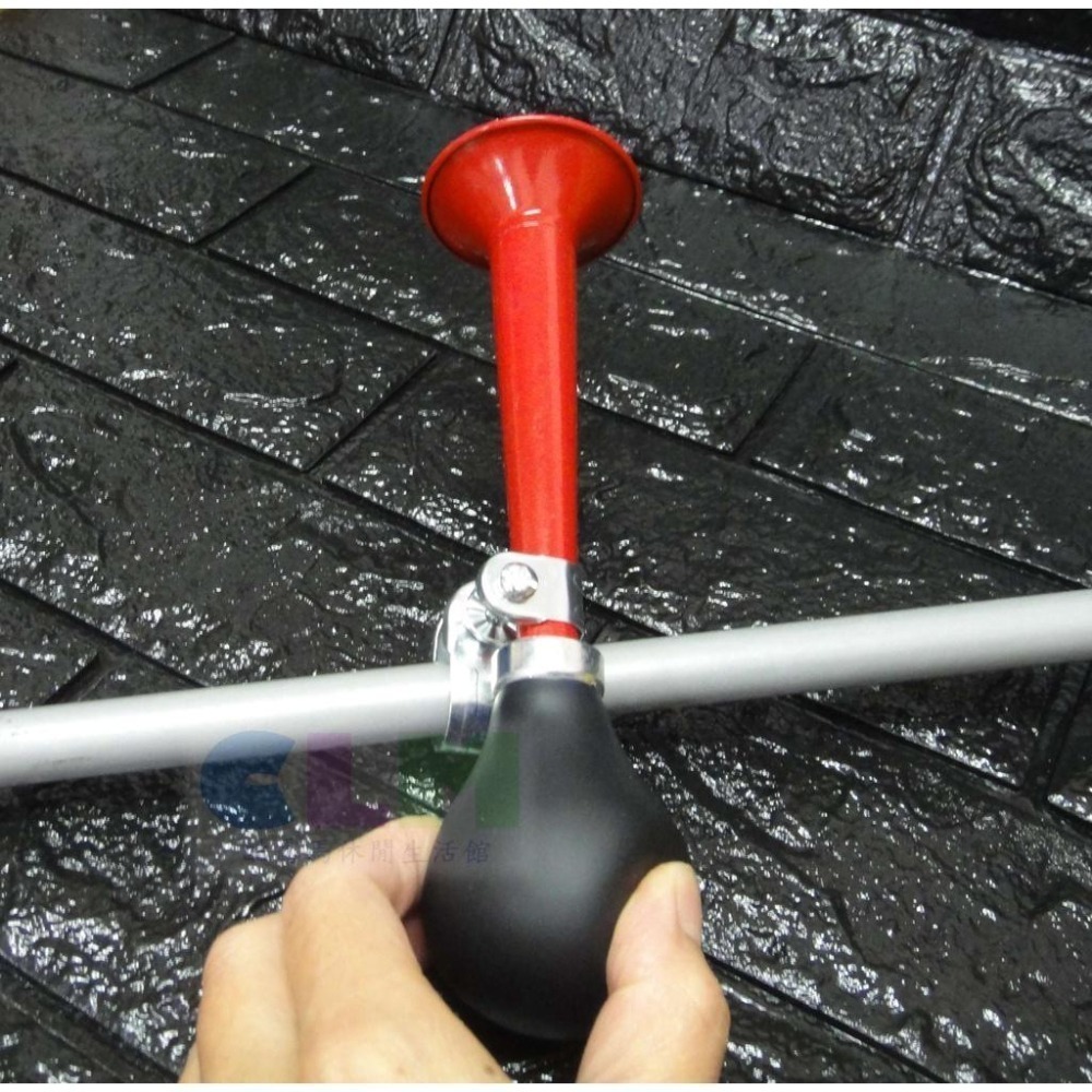 【酷露馬】彩色金屬 自行車喇叭 氣壓喇叭 按壓喇叭 童車喇叭 叭噗 團康遊戲 道具 遊戲喇叭 BP057-細節圖6