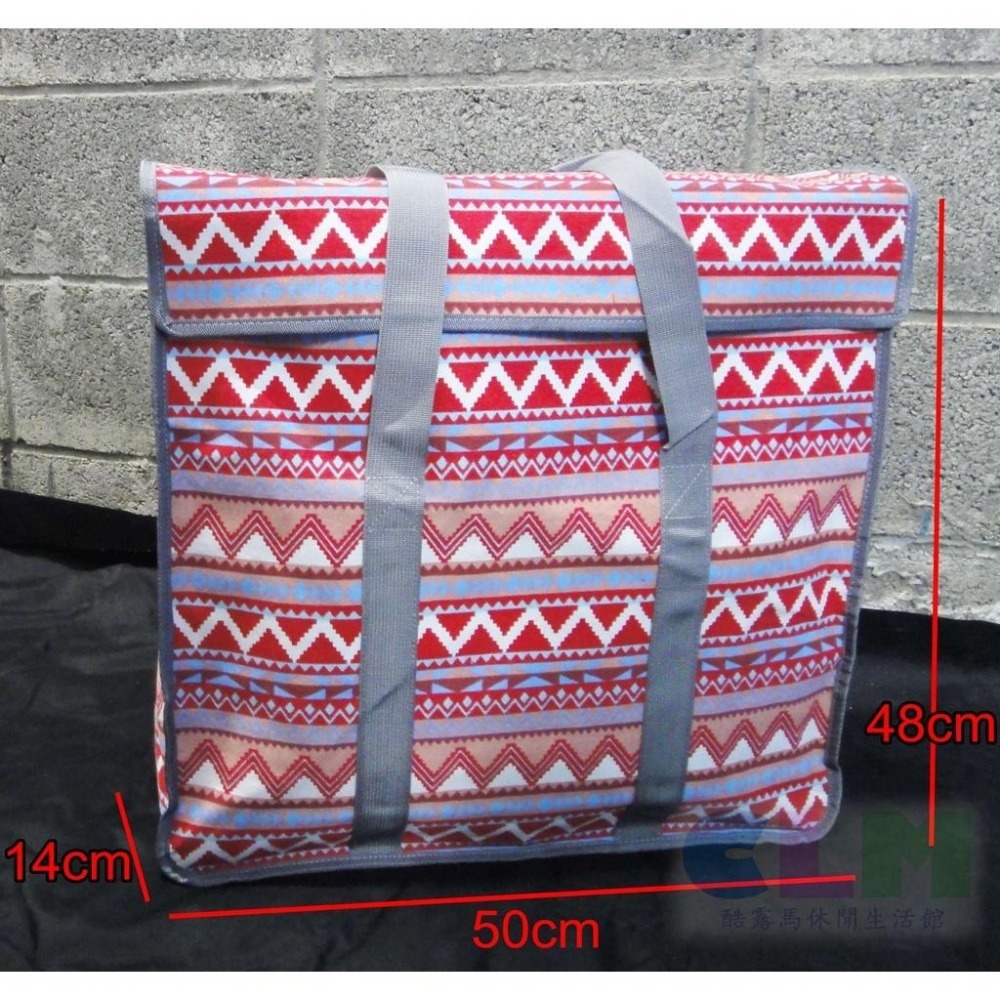 【酷露馬】 (大號) 方型置物架收納袋 50x48x14cm 露營裝備袋 露營收納袋 桌子收納袋 木架袋 桌袋CP030-細節圖3