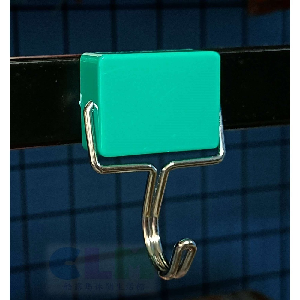 彩色磁鐵掛勾 方形磁鐵掛鉤 磁鐵勾【酷露馬】萬用掛勾 無痕掛勾 磁鐵鉤 免釘掛勾 HD017-規格圖8