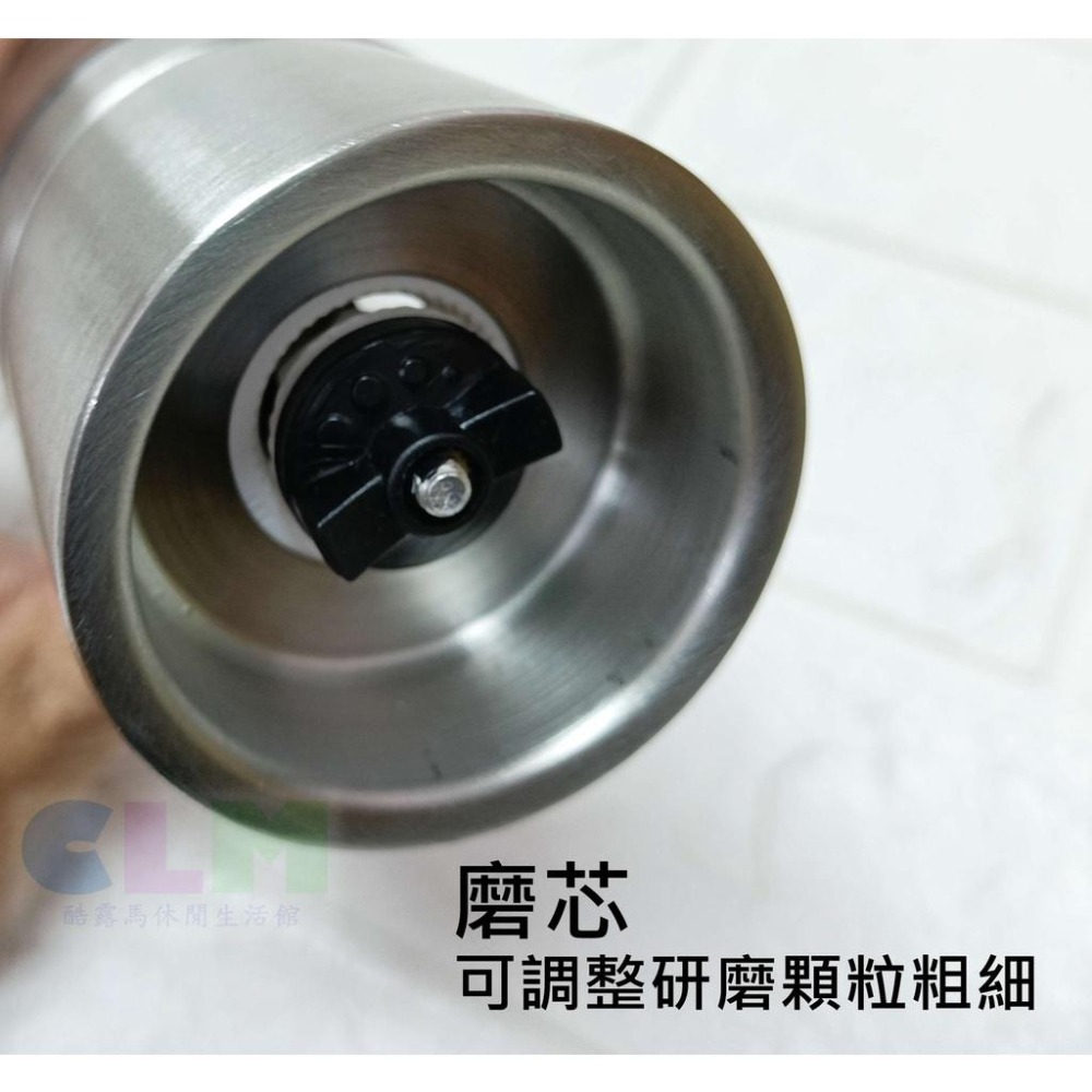 【酷露馬】手動 不鏽鋼研磨調味罐 雙頭/上下分隔 不鏽鋼研磨器 調味料罐 2合1研磨罐 調味料研磨器 HK045-細節圖5