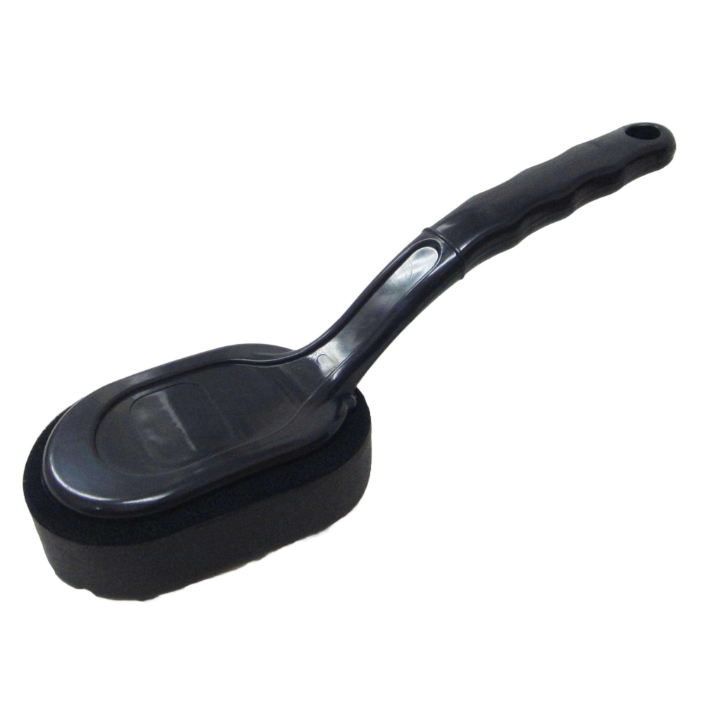 【酷露馬】多用途 汽車輪胎上蠟刷 長柄海棉輪胎蠟刷 輪胎刷 洗車工具 汽車清潔用品 汽車百貨 AC007-細節圖2