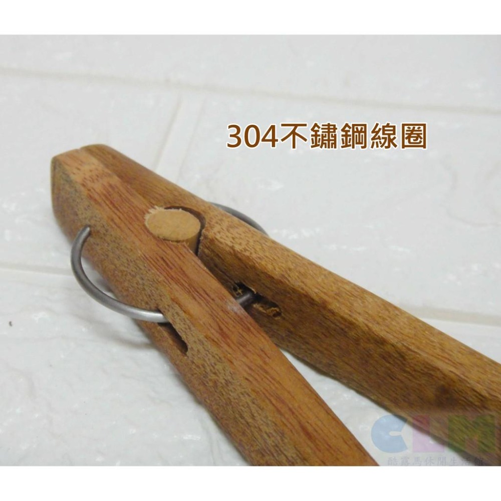 【酷露馬】SGS檢驗 品木屋原木料理夾/省力型 原木夾 食品夾 沙拉夾 料理夾 燒烤夾 分菜夾 HK036-細節圖3