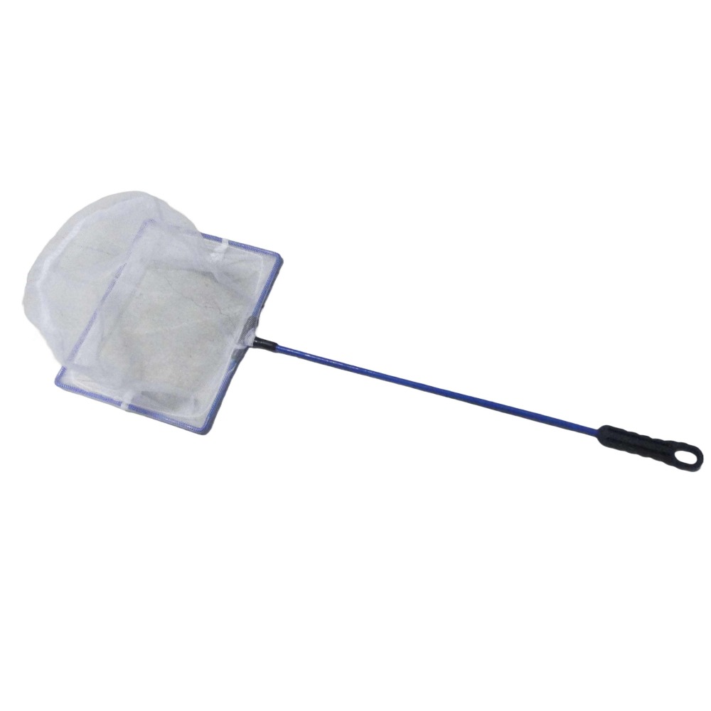 【酷露馬】方形 6＂ 撈魚網 撈蝦網 鐵框魚網 金魚網 漁網 捉魚網 撈網 昆蟲網 OT006-細節圖2