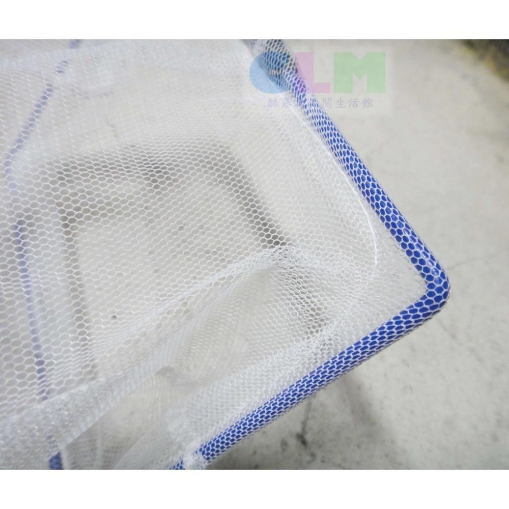 【酷露馬】方形 6＂ 撈魚網 撈蝦網 鐵框魚網 金魚網 漁網 捉魚網 撈網 昆蟲網 OT006-細節圖4