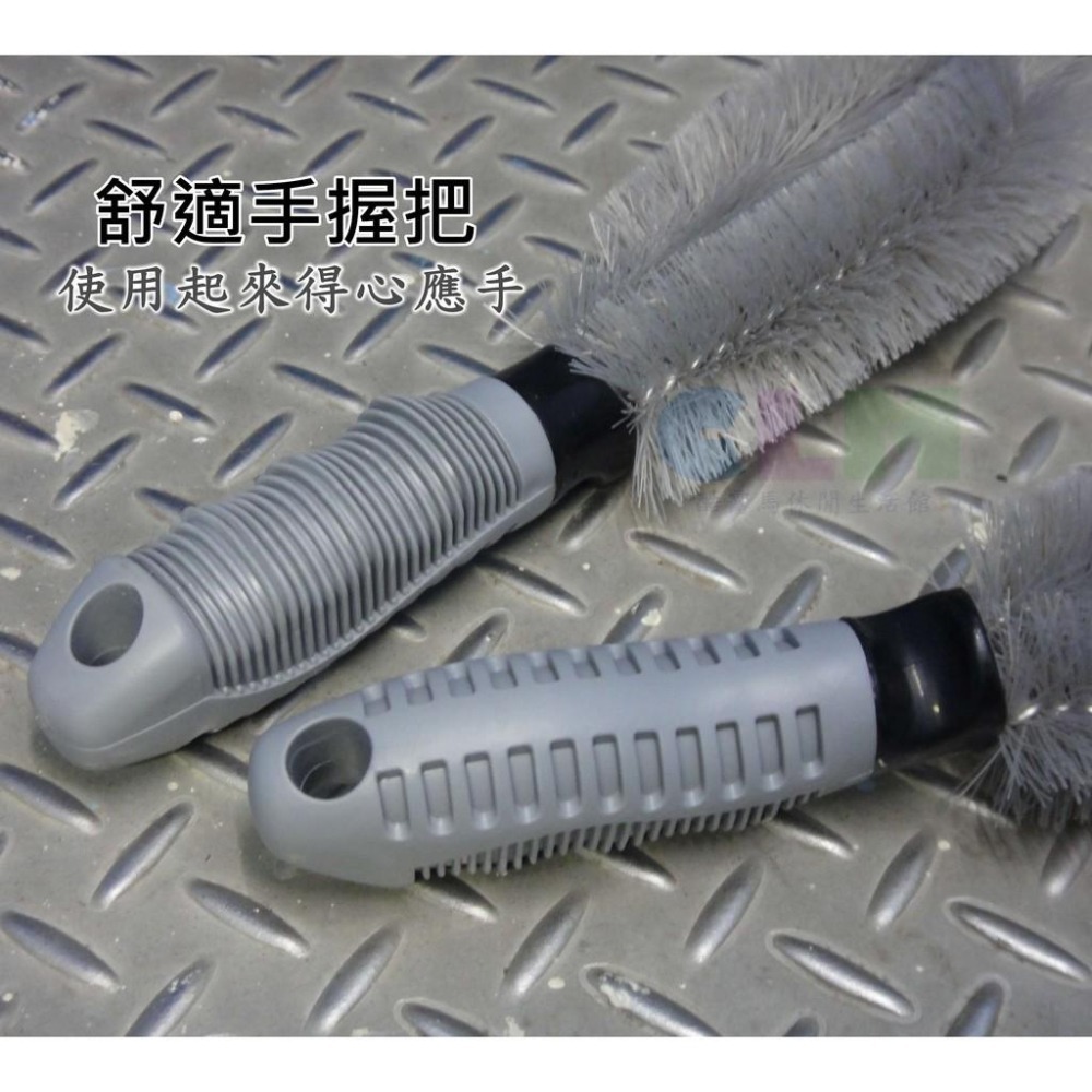 【酷露馬】車用輪胎清潔刷 車用輪胎刷 洗胎刷 去污刷 洗車刷 洗車工具 刷子 汽車百貨 長柄刷 AC005-細節圖5