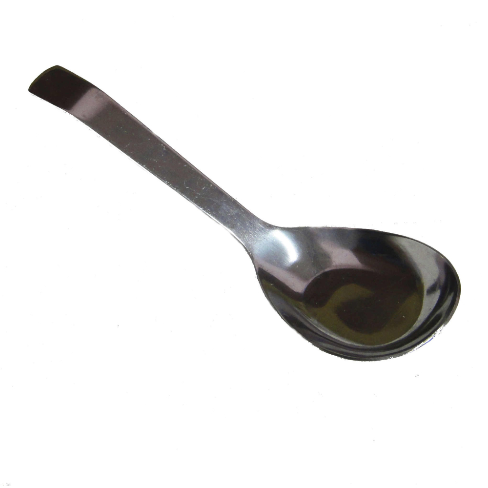 【酷露馬】不鏽鋼平底湯匙 不鏽鋼湯匙 鐵湯匙 不鏽鋼餐具 不鏽鋼台匙 平底匙 #優得吉 HK030-細節圖2