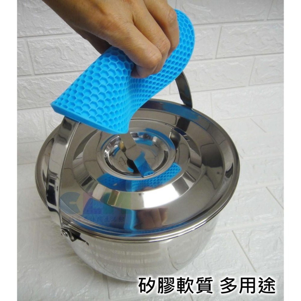 (加厚) 圓形耐熱矽膠鍋墊 隔熱墊 耐熱鍋墊 【酷露馬】圓形隔熱墊 餐墊 杯墊 耐熱墊 矽膠墊 HK025-細節圖3