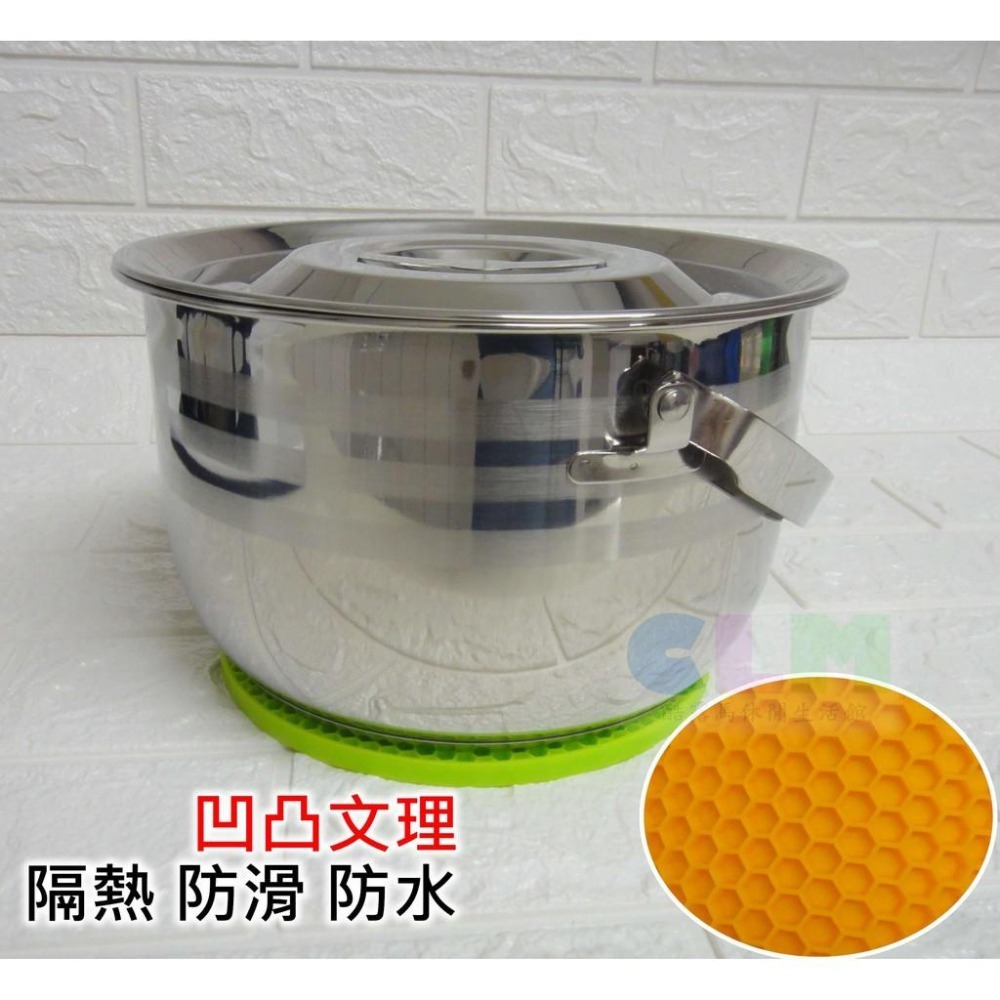 (加厚) 圓形耐熱矽膠鍋墊 隔熱墊 耐熱鍋墊 【酷露馬】圓形隔熱墊 餐墊 杯墊 耐熱墊 矽膠墊 HK025-細節圖4
