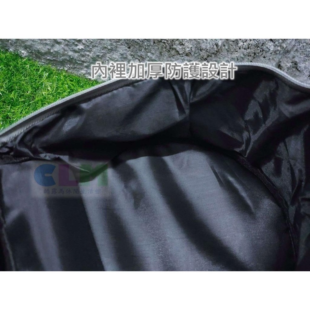 圓型風扇包 圓型收納袋 折疊風扇包 風扇收納包【酷露馬】P9 P10 漢堡風扇包 餐具收納袋 露營袋 燈具包CP011-細節圖4