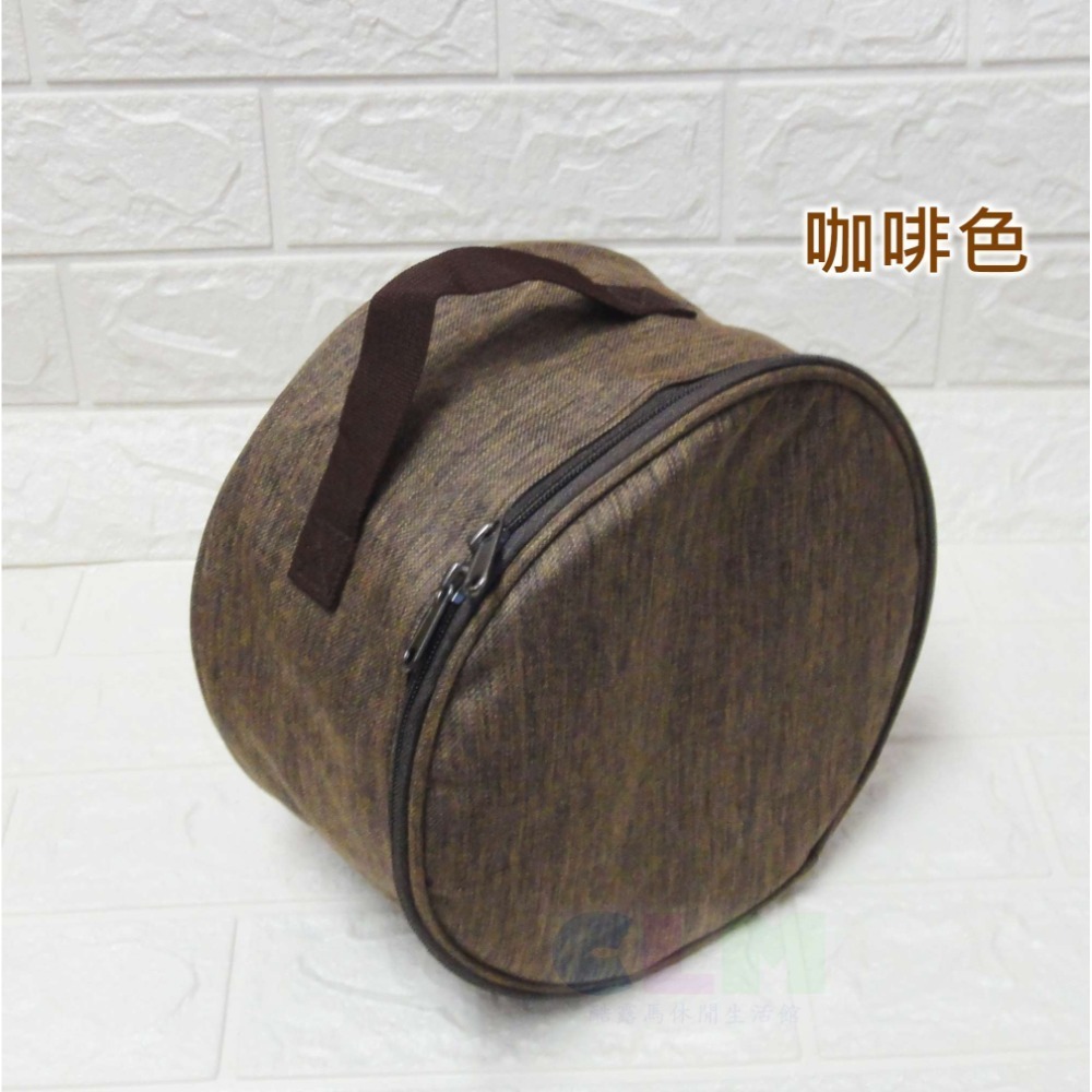 圓型風扇包 圓型收納袋 折疊風扇包 風扇收納包【酷露馬】P9 P10 漢堡風扇包 餐具收納袋 露營袋 燈具包CP011-規格圖9