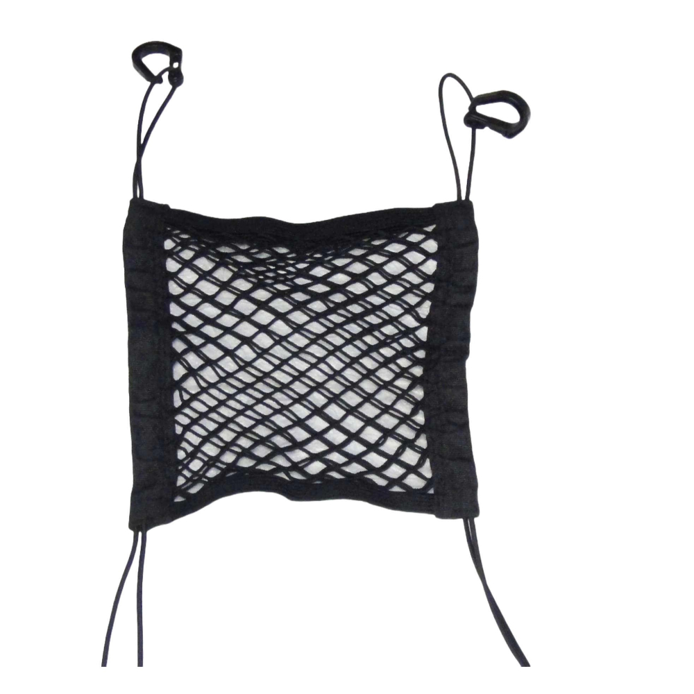 【酷露馬】汽車座椅置物網袋 車用收納網袋 彈性網袋 汽車面紙袋 汽車置物袋 汽車收納袋 面紙架 汽車百貨 AS022-細節圖2