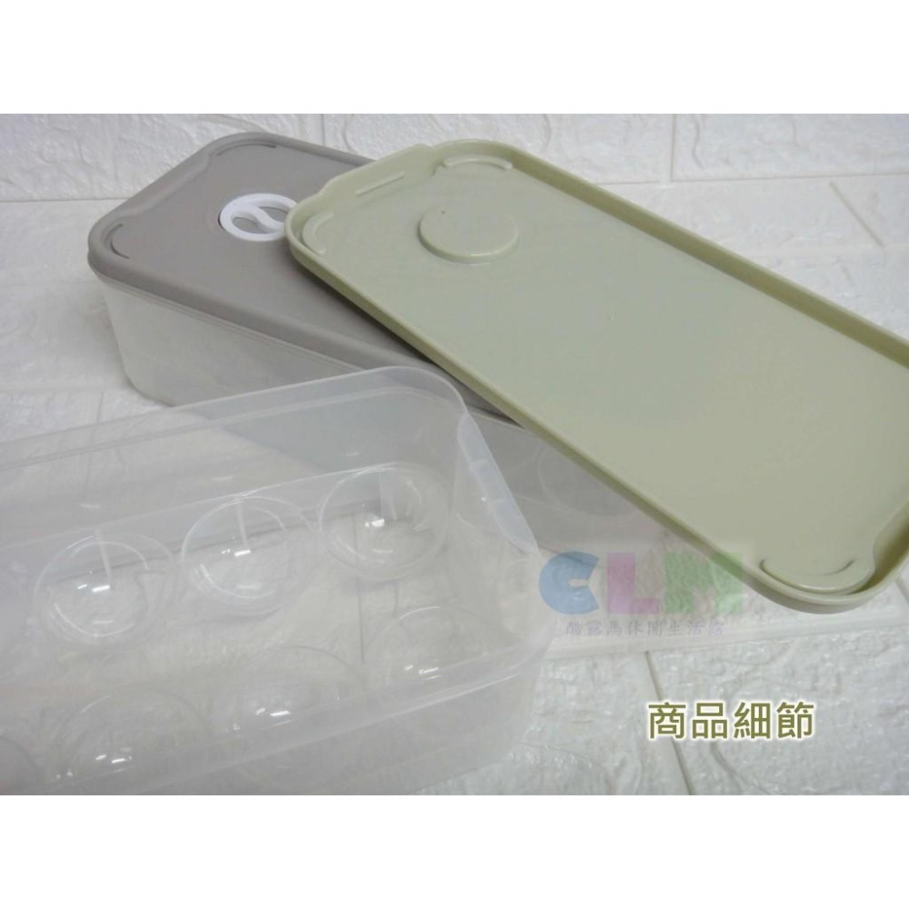 10格雞蛋盒 (可推疊) 10格蛋盒 露營蛋盒 【酷露馬】雞蛋收納盒 雞蛋保護盒 保鮮盒 儲存盒 HK008-細節圖4