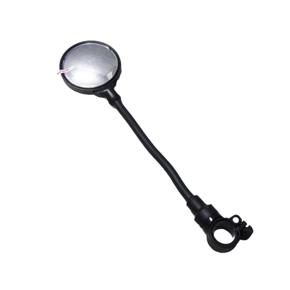 【酷露馬】自行車後照鏡 可彎管後照鏡 (360度旋轉調整角度) 後視鏡 反光鏡 凸面鏡後照鏡 照後鏡 BP046-細節圖2