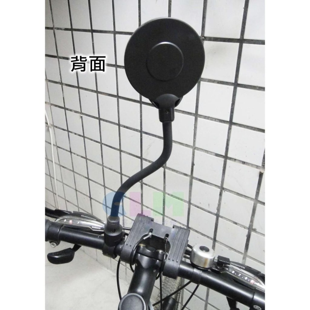 【酷露馬】自行車後照鏡 可彎管後照鏡 (360度旋轉調整角度) 後視鏡 反光鏡 凸面鏡後照鏡 照後鏡 BP046-細節圖8