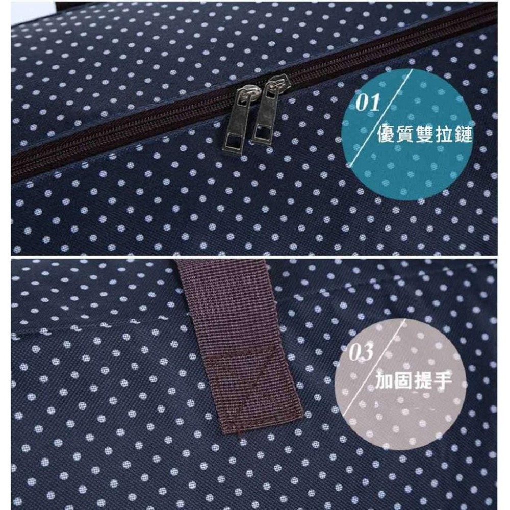 【酷露馬】(中號) 可水洗 衣物收納袋 (牛津布) 露營裝備袋 棉被袋 衣物袋 行李袋 旅行袋 置物袋HS003-細節圖5