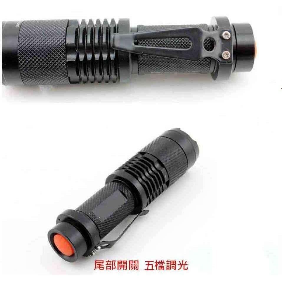 【酷露馬】小鋼砲 L2 LED變焦強光手電筒 單車車燈 LED手電筒 變焦手電筒 L2手電筒 前燈 照明燈 BL022-細節圖3