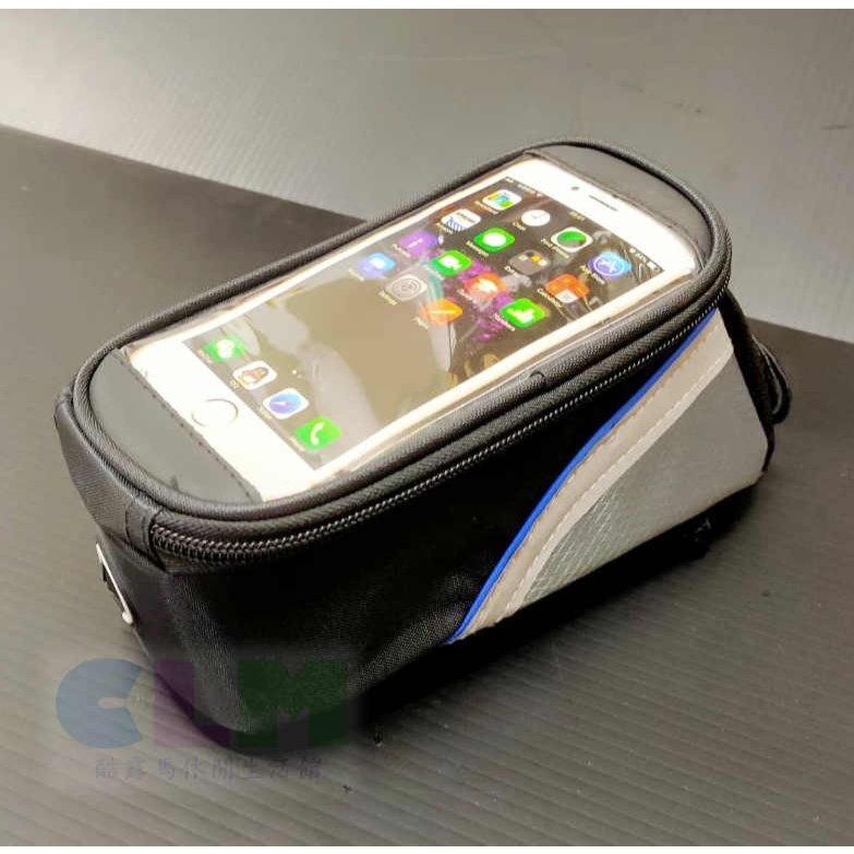 自行車手機上管包 (附音源線) 觸控手機包【酷露馬】馬鞍包 車包 手機袋 觸控包 置物袋BB018-規格圖10