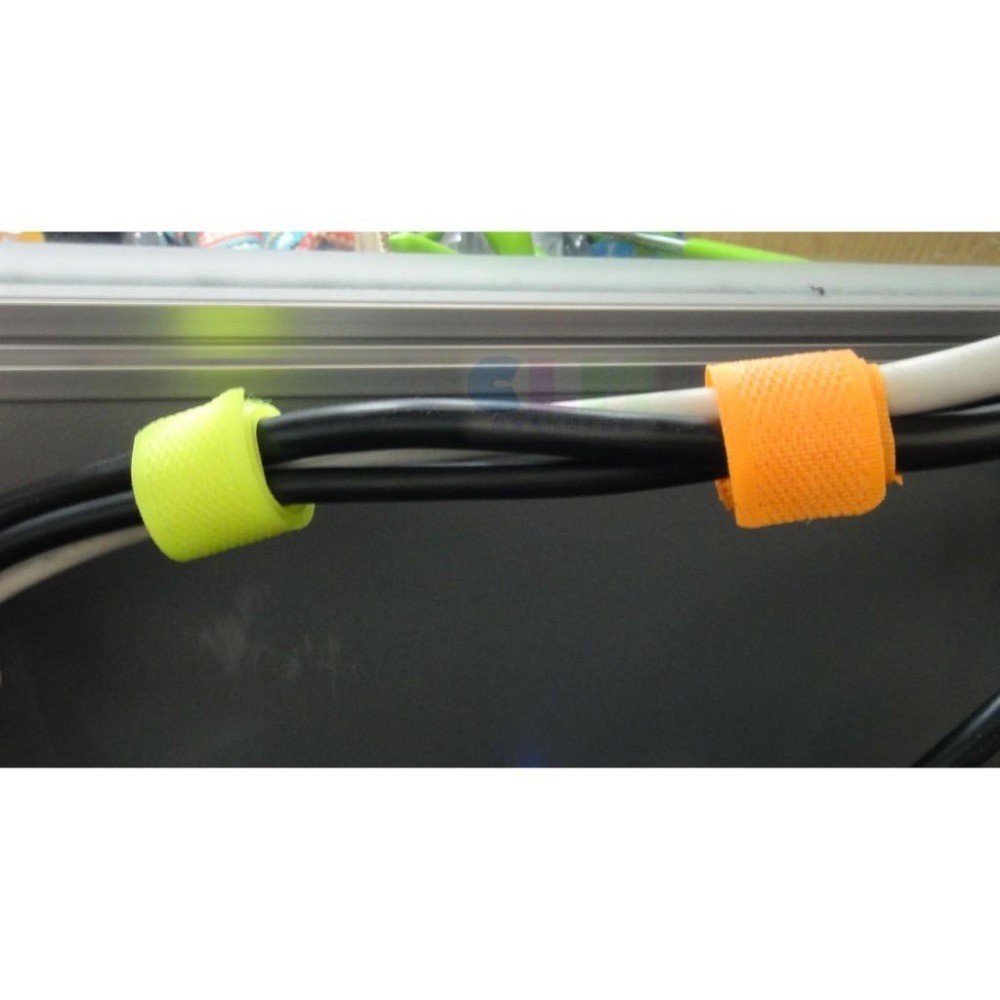 【酷露馬】彩色魔鬼粘束帶 (2x17.5cm) 理線束帶 線材整理帶 集線束帶 綁線帶 魔術粘束帶 捆綁帶 HD007-細節圖5