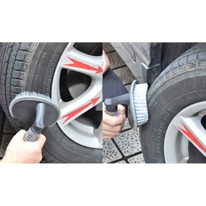 【酷露馬】汽車T型輪胎刷 汽車輪胎清潔刷 洗胎刷 洗車工具 汽車清潔用品 汽車百貨 AC003-細節圖7