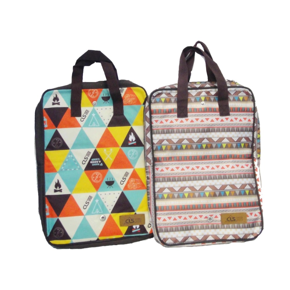 【酷露馬】露營炊具4件組+袋(砧板+刀子+剪刀+夾子+收納袋) CLS不鏽鋼炊具組 露營炊具 炊具包 炊具袋CK012-細節圖3