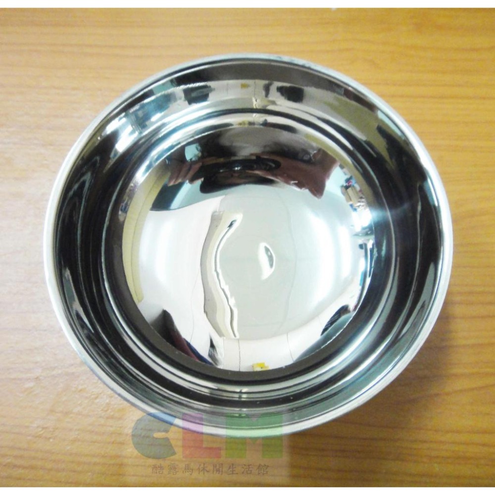 【酷露馬】厚質 不鏽鋼隔熱碗(13cm/14cm)不鏽鋼碗 不鏽鋼餐具 不鏽鋼磨砂碗 炊具 鐵碗 優雅磨砂碗 HK012-細節圖3