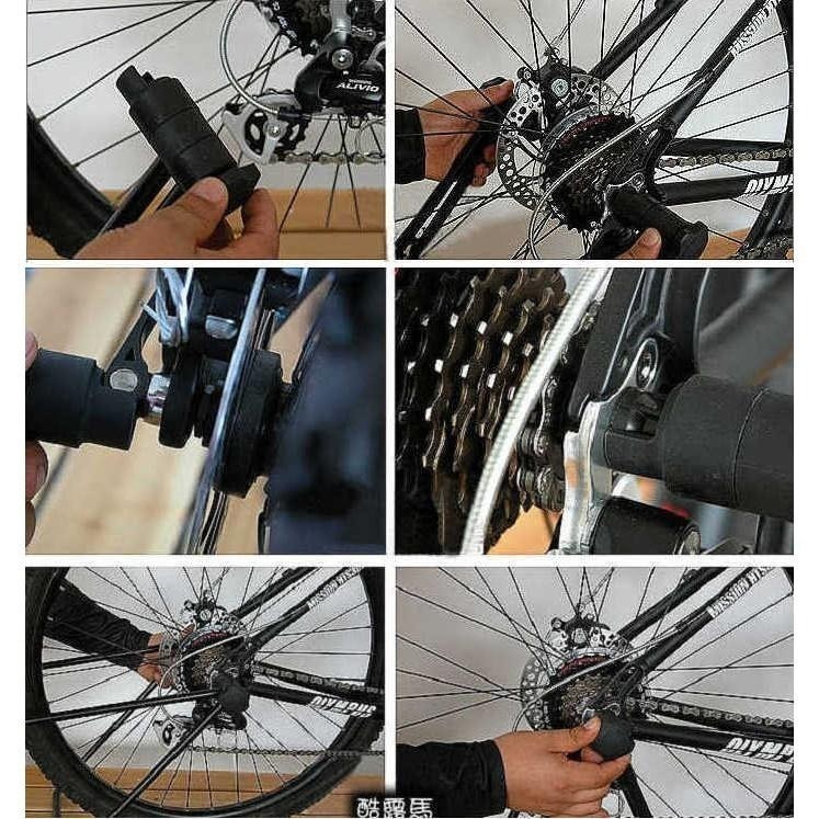 快拆式便捷 自行車U型立車架 停車架【酷露馬】修車架 三角立車架 維修架 單車支撐架 單車腳架 BP031-細節圖4