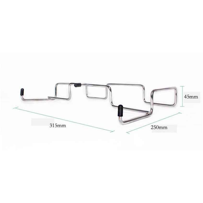 【酷露馬】露營 桌邊型垃圾袋架 掛式垃圾架 垃圾掛架 攜帶式垃圾支架 桌邊架 垃圾桶 CK043-細節圖2
