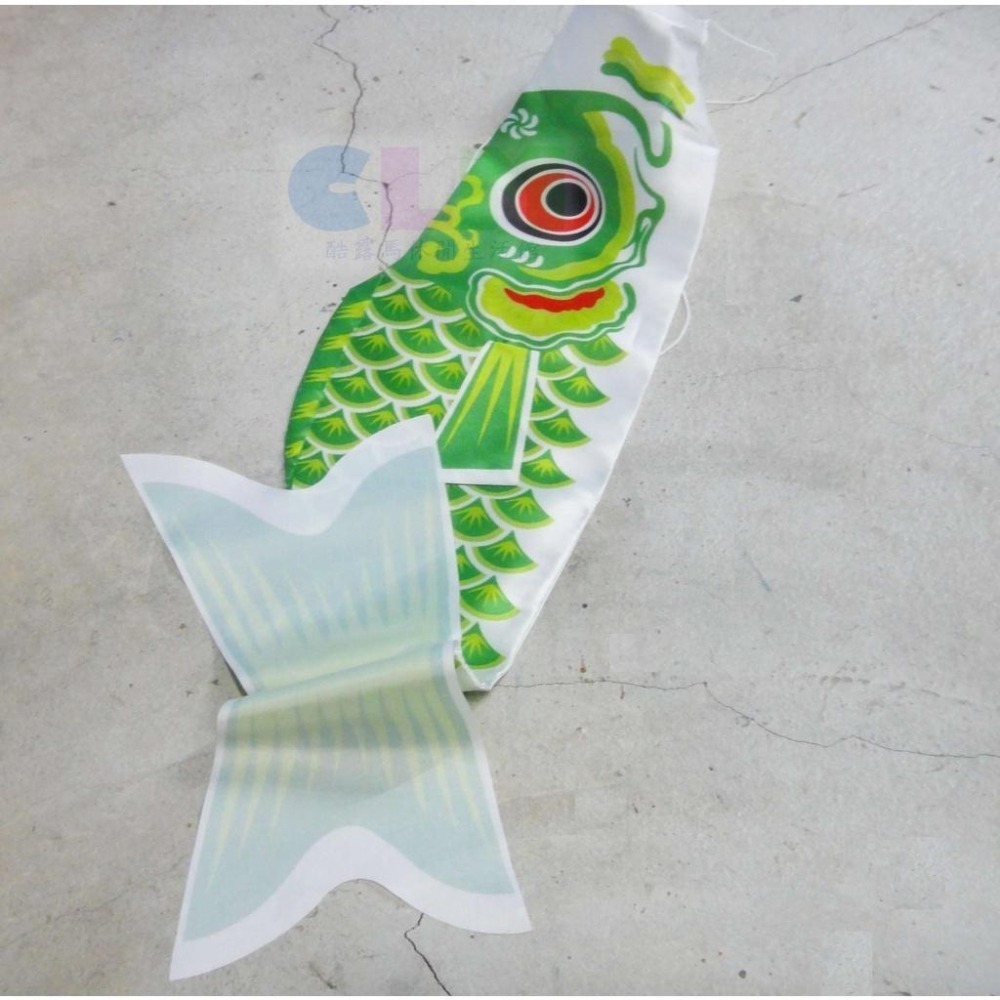 裝飾鯉魚旗(20CM/40CM/55CM/70CM/100CM )【酷露馬】風向旗 鯉魚幡 裝飾旗 露營掛飾 CH005-細節圖3