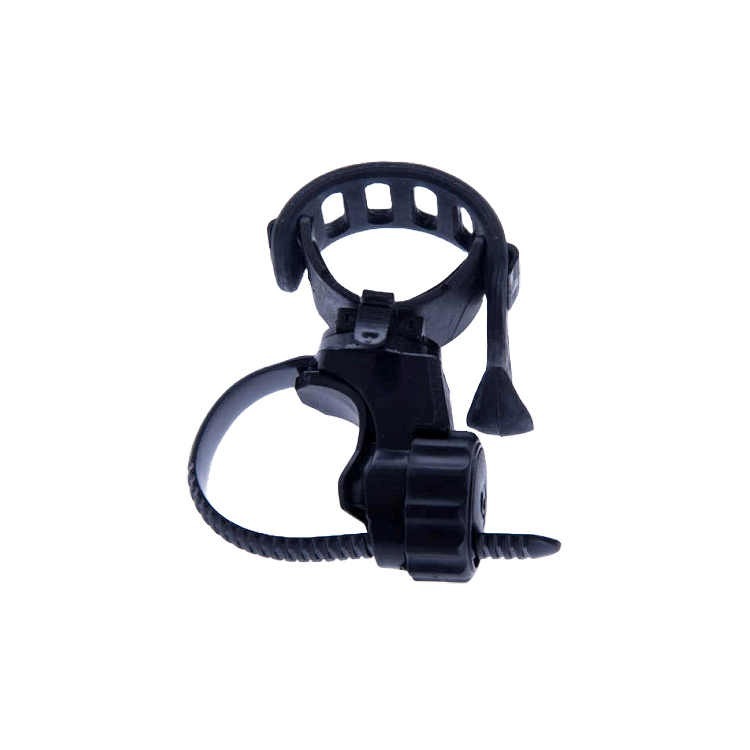 自行車燈架 可調節束帶燈夾 360度旋轉燈夾 自行車燈夾【酷露馬】燈座 前燈座 BP032-細節圖2