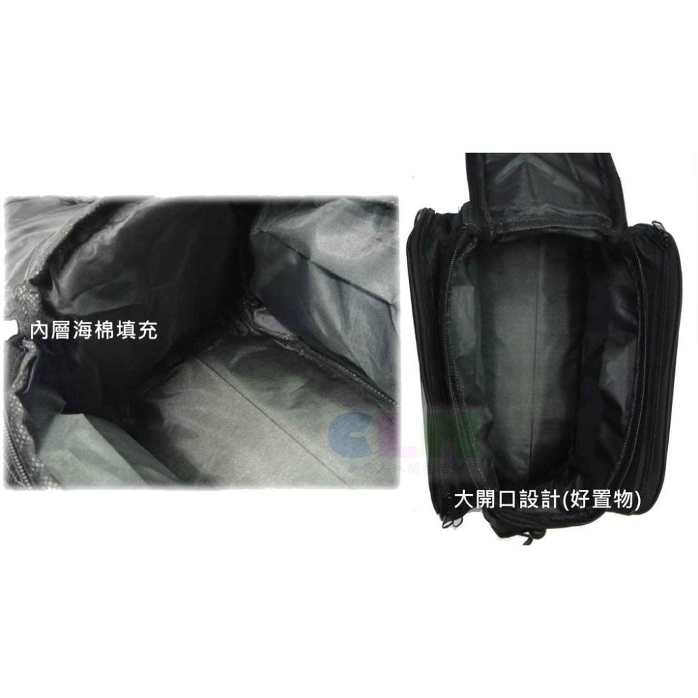 後車包 (帶側袋)自行車貨架包 【酷露馬】(附防雨罩和背帶) 後貨包 貨架馬鞍袋 馬鞍包 車尾包 後尾包 BB015-細節圖7