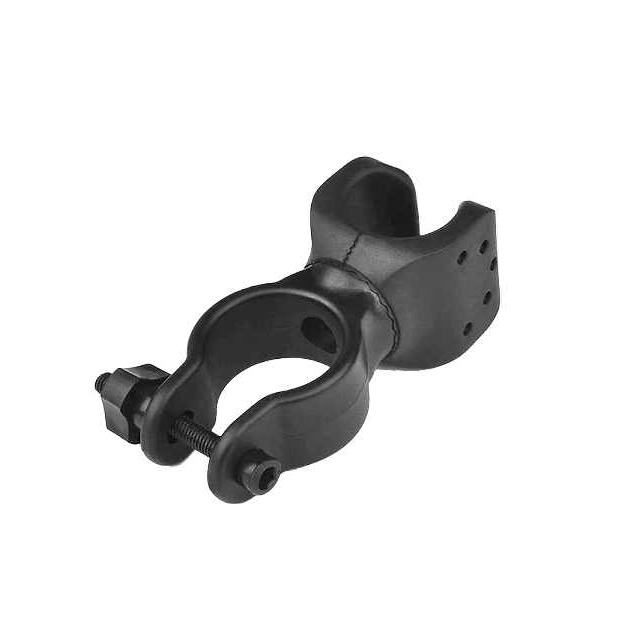 【酷露馬】自行車 360度U型燈架 U型燈夾 自行車旋轉燈架 旋轉燈夾 旋轉燈座 單車燈架 手電筒架 車燈夾 BP033-細節圖2