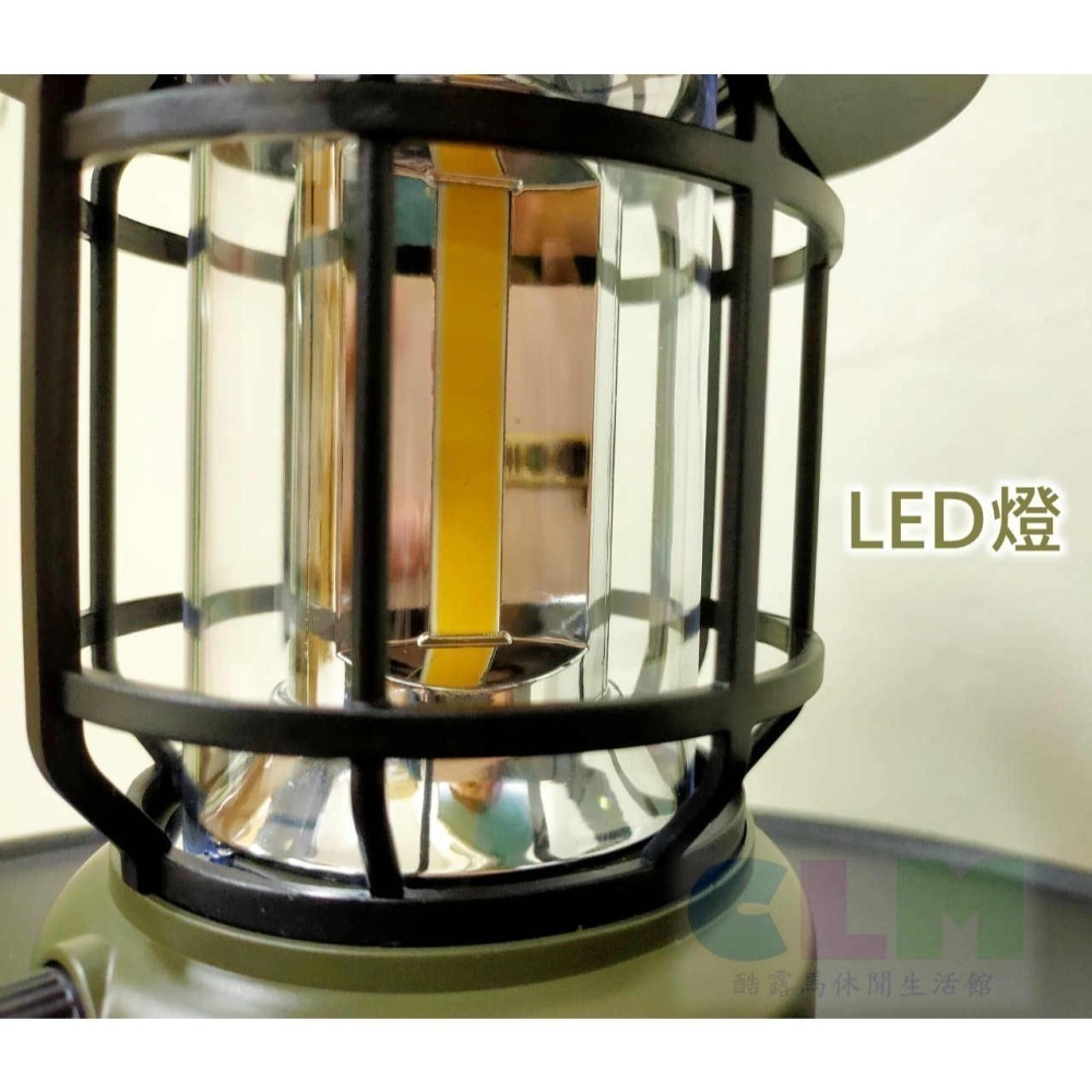 復古露營燈 充電帳篷燈 LED帳篷燈 【酷露馬】露營氣氛燈 露營掛燈 露營提燈 LED燈 野營燈 CL022-細節圖4