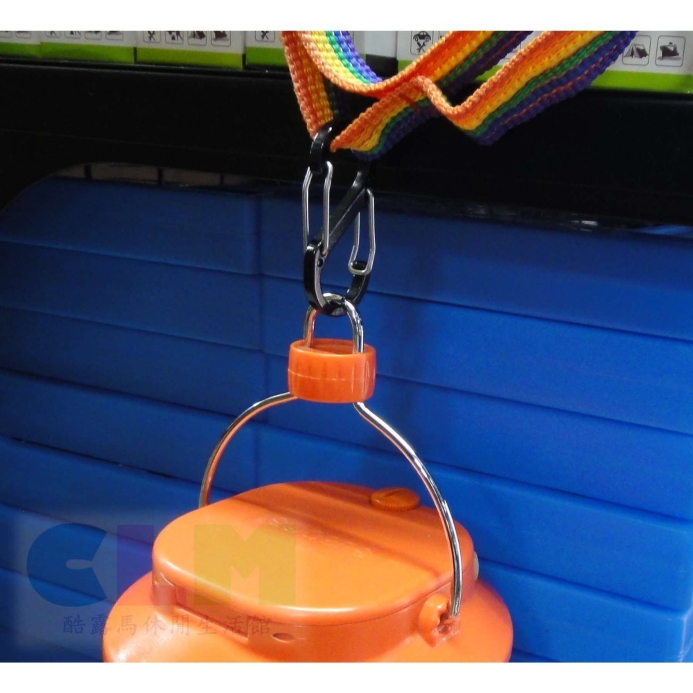 【酷露馬】鋁合金8字扣環 (大號/小號) S勾 鋁合金扣環 背包掛鉤 S掛勾 S鉤 8字勾 掛燈勾CH013-細節圖7