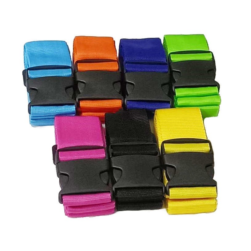 【酷露馬】行李束帶 插扣行李帶 (可調長短) 旅行箱束帶 行李繩 一字行李帶 打包帶 行李綁帶 TC003-細節圖2