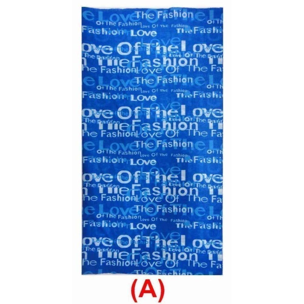 百變魔術頭巾 (無縫) 運動頭巾 騎行頭巾【酷露馬】魔術頭套 圍脖 面罩 圍巾 魔術巾 BO002-規格圖10