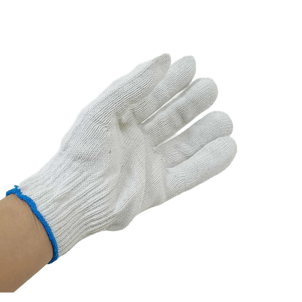 【酷露馬】綿紗手套 (1雙入) 工地手套 工廠手套 厚手套 防護手套 植裁手套 農用手套 HB007-細節圖2