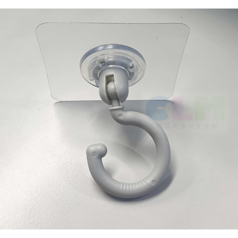 【酷露馬】免釘掛勾 壁掛/吸頂 粘貼掛勾 旋轉掛勾 壁掛掛鉤 吸頂掛勾 浴室掛勾 廚房掛勾 勾子 掛衣勾 HD016-規格圖7