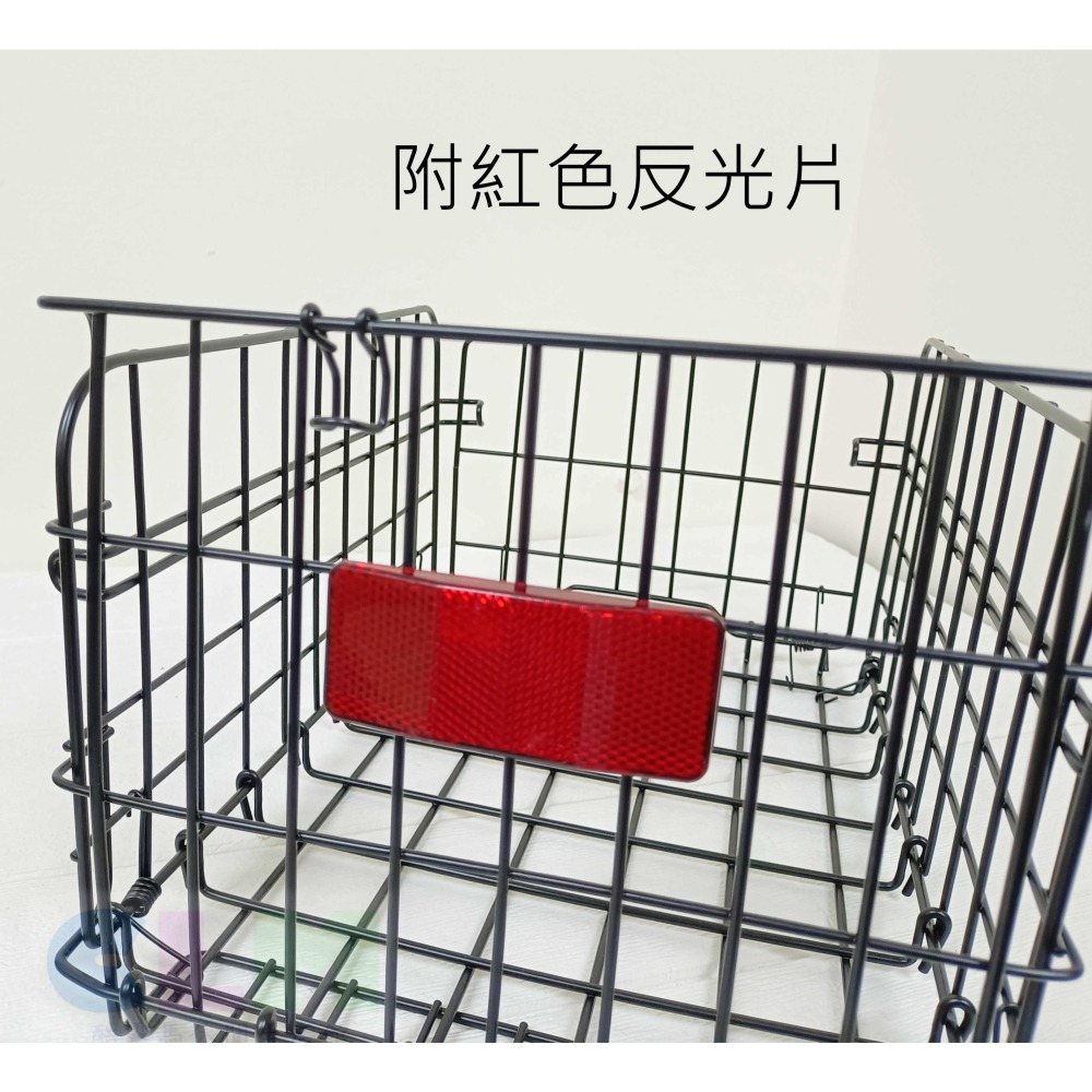 自行車車籃 摺疊後車籃 菜籃 折疊後車籃 折疊車籃 貨架籃【酷露馬】置物籃 收納籃 置物架 貨籃 單車車籃 BB026-細節圖6