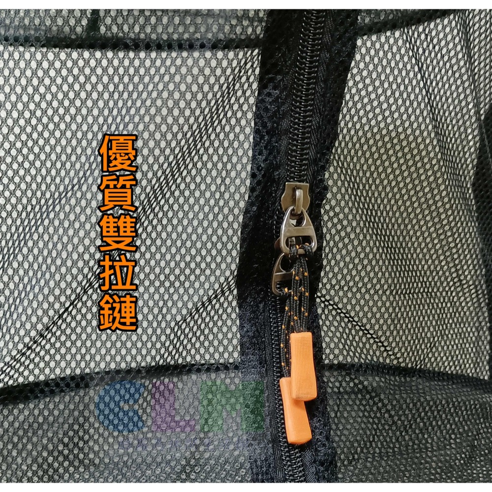 圓型3層餐廚籃 露營餐籃(贈D扣/附收納袋)【酷露馬】餐廚網 碗籃 曬網籃 餐具籃 鳥籠 吊籃 置物籃 CK028-細節圖3