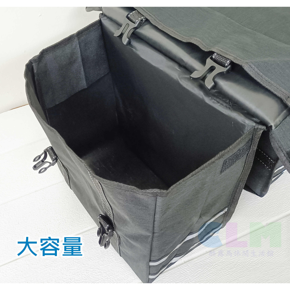 【酷露馬】自行車後貨包 旅行馬鞍包 單車馱包 後車包 單車環島包 貨架馬鞍袋 貨架包 車尾包 單車旅行包 BB027-細節圖4