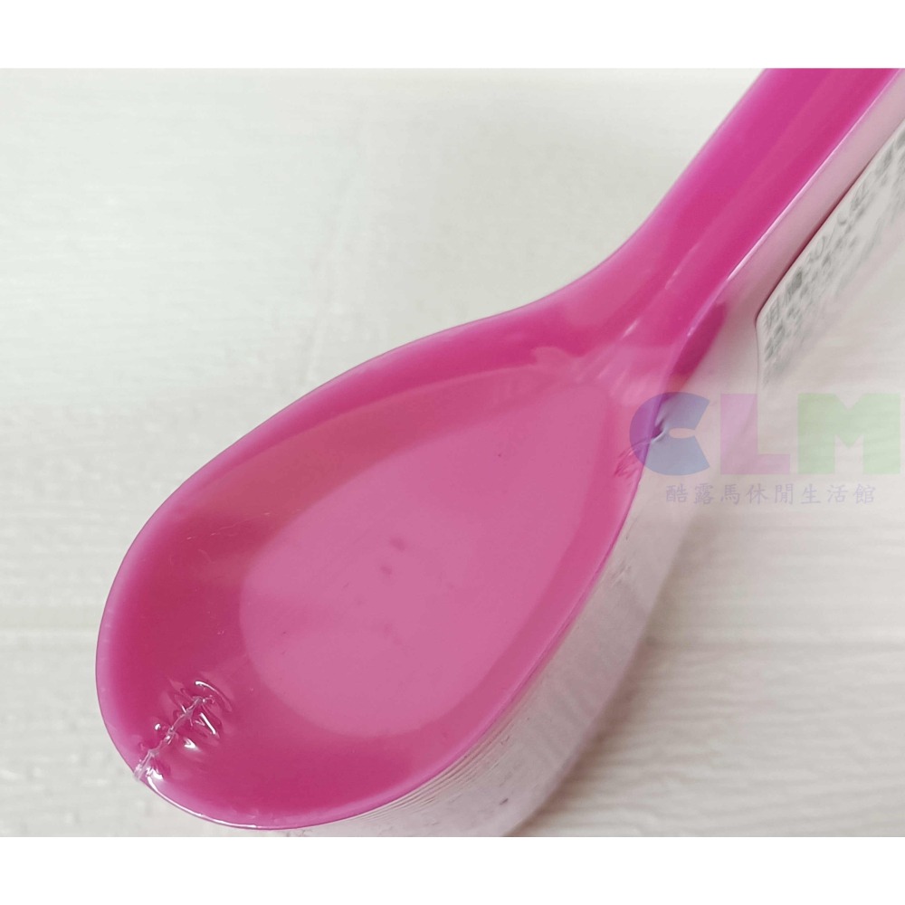 台灣製造 免洗湯匙 紅運彎形湯匙(30入) 【酷露馬】免洗餐具 硬湯匙 塑膠湯匙 紅色湯匙 一次性餐具 明橋 HJ005-細節圖3