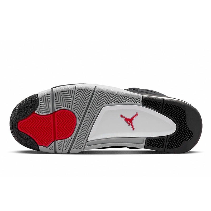 Air Jordan 4 休閒鞋 ＂Black Canvas＂ 暗黑 帆布 男鞋 DH7138-006-細節圖9
