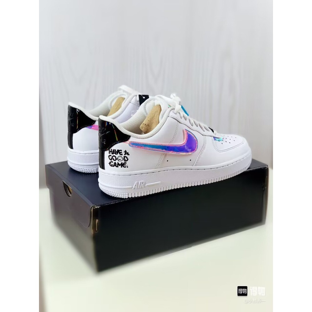 Nike Air Force 1 07 LV8 Good Game 鐳射 魔鬼氈 DC0710-191-細節圖5
