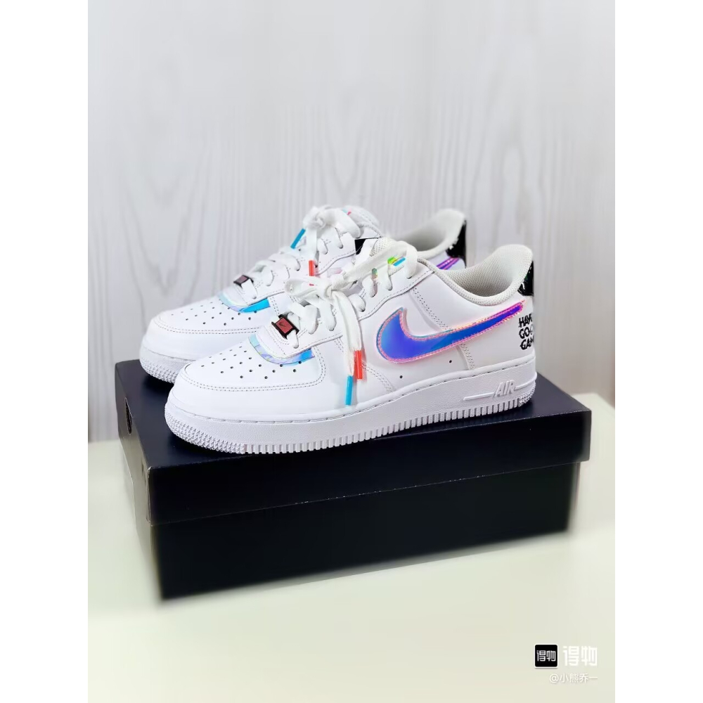 Nike Air Force 1 07 LV8 Good Game 鐳射 魔鬼氈 DC0710-191-細節圖4