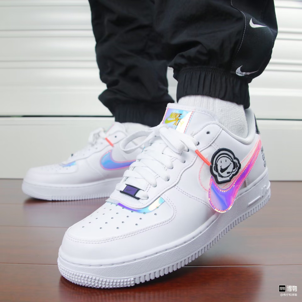 Nike Air Force 1 07 LV8 Good Game 鐳射 魔鬼氈 DC0710-191-細節圖7