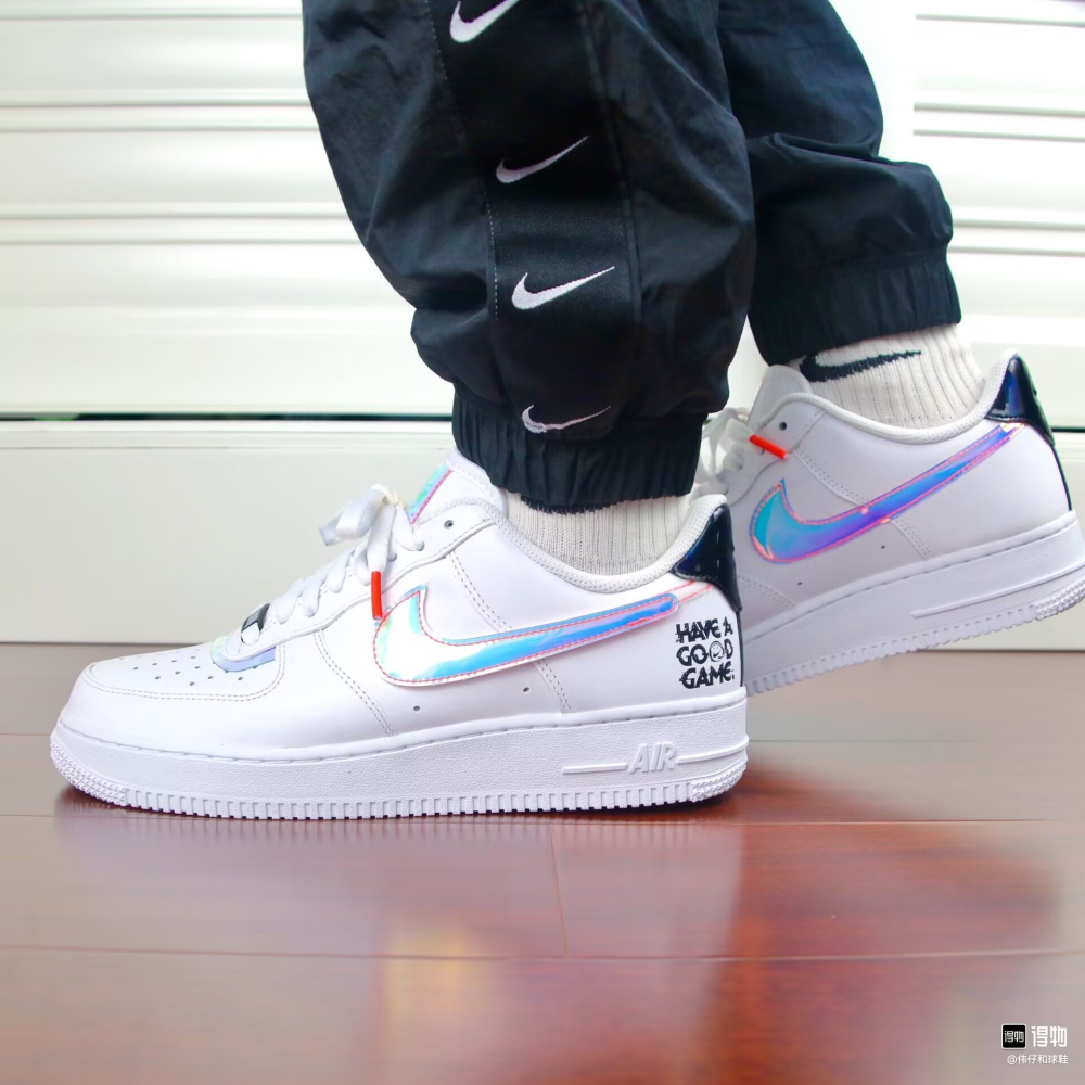 Nike Air Force 1 07 LV8 Good Game 鐳射 魔鬼氈 DC0710-191-細節圖8